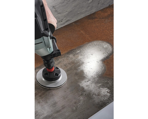 Slipmaskin används på en yta