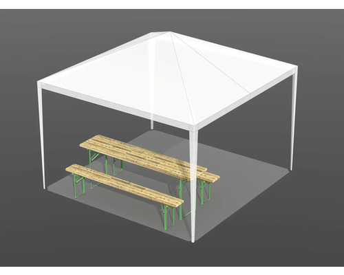 Partytält med ölset