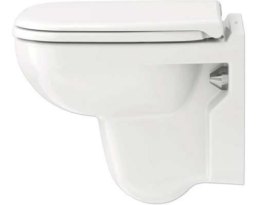 Vägghängd toalettstol av keramik med spolcistern