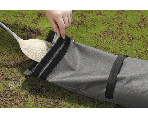 Sandsäck fylld med sand