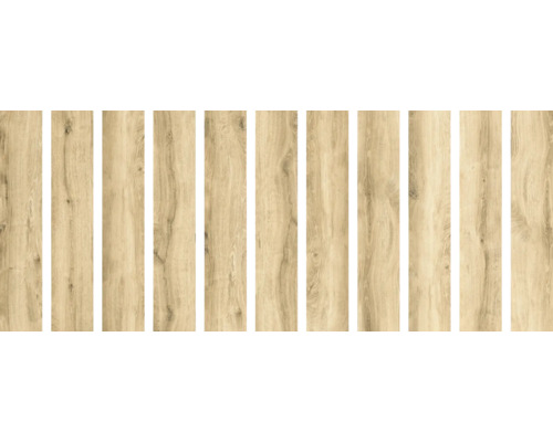 Ljust trä klinkers med träutseende