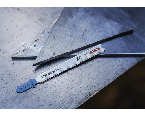 Bosch sticksågsblad för metall, lämpligt för tjocka material