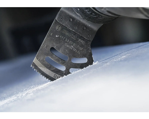 Bosch logotyp Multifunktionsverktyg sågblad i bruk