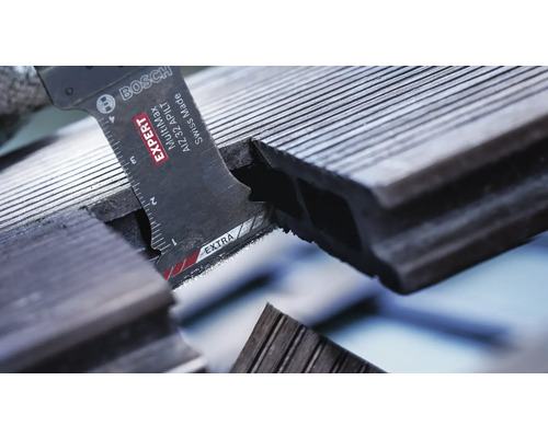 Såga en trallbräda med en Bosch-såg