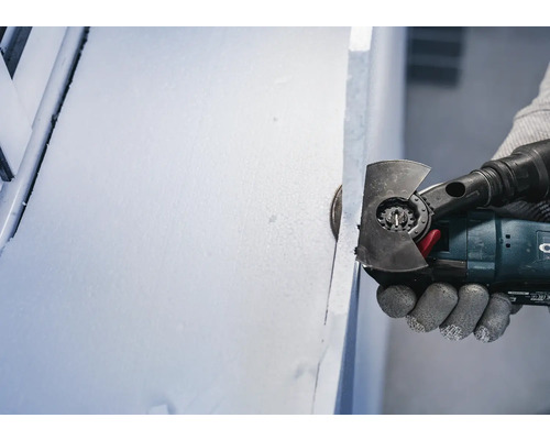 Oscillerande multiverktyg sågar material