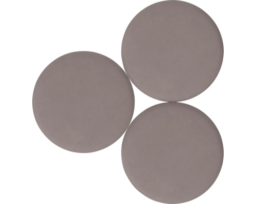 Tre runda färgfält