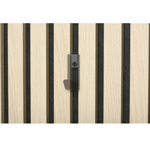 Akustikpanel med krokar för väggmontering