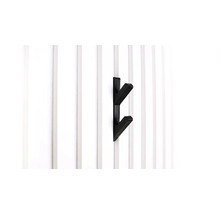 Klädkrok för väggmontering