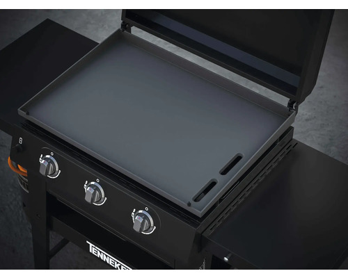 TENNEKER gasolgrill med tre brännare och en stekplatta