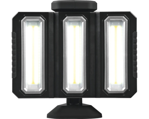 Arbetslampa med tre ljusytor