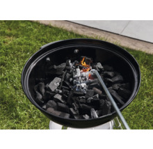 Grill med kol och tändvätska