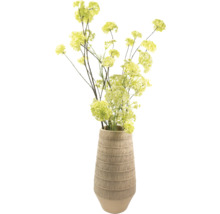 Dekorativa konstgjorda blommor i vas för heminredning