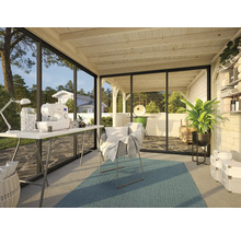 Paviljong PALMAKO Lenna Slide 16,6m² set 408 588x300cm doppimpregnerad