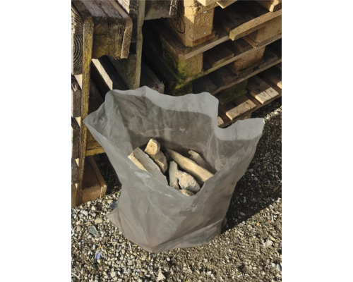 Säck med byggavfall