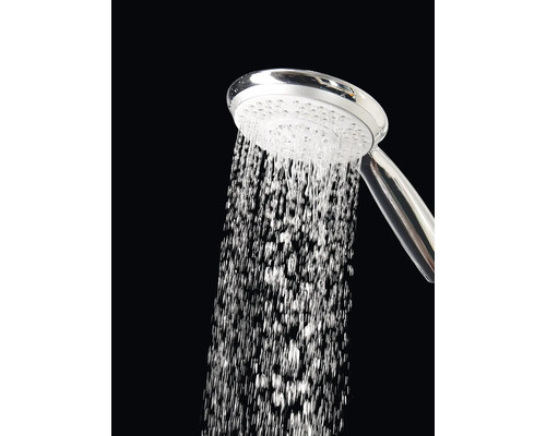 Duschhuvud med vattenstråle
