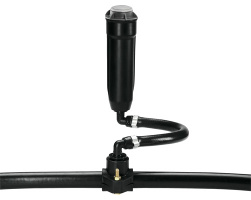 Pop-up sprinkler med slanganslutning för trädgårdsbevattning