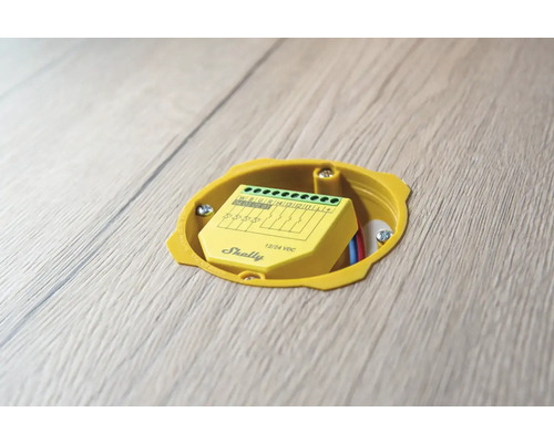 Shelly Logo dimmer i infälld dosa