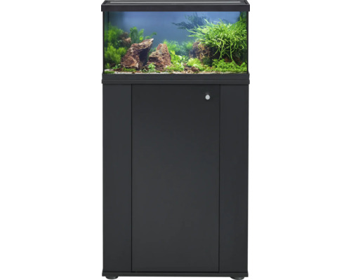Akvariumkombination med underskåp, planterad