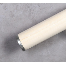 Träledstång med fäste i rostfritt stål