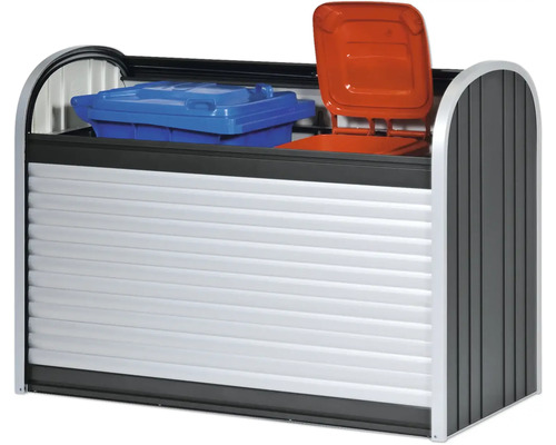 Soptunna med två soptunnor