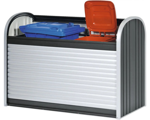 Soptunna med två soptunnor