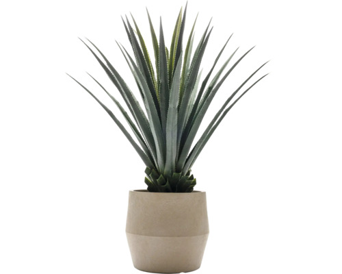 Konstgjord agave i kruka