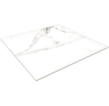 Fyrkantig golvplatta med marmorutseende