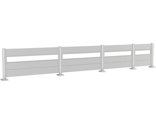 Bullerskärm av aluminium