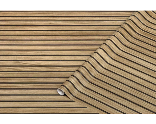 Rulle träpanel tapet med träutseende