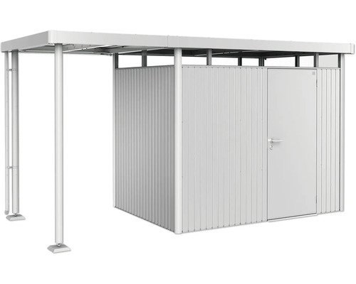 Redskapsbod med tak och dörr