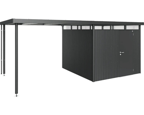 Metallcarport med förvaringsutrymme