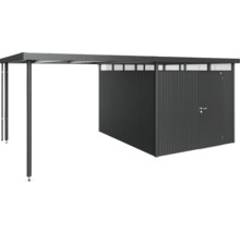 Carport med förvaringsutrymme i metall