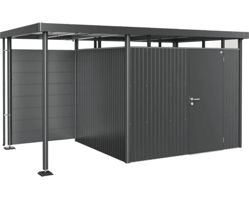 Redskapsbod med tak och dörr