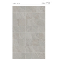 Kakelmönster Narvik silver 60x60