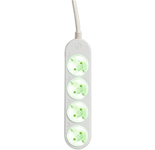 Grenuttag med fyra uttag