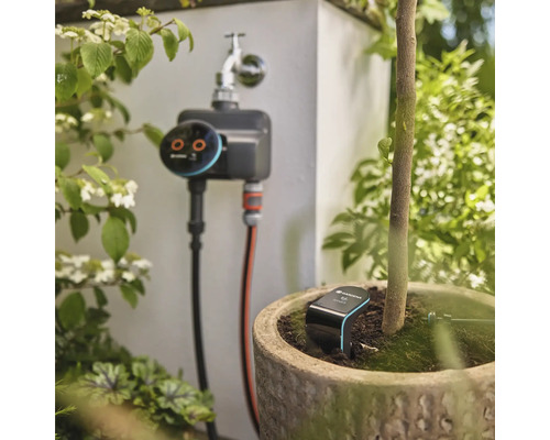 Gardena Smart Water Control System med sensor för trädgårdsbevattning
