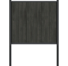 Synskydd av trä och metall