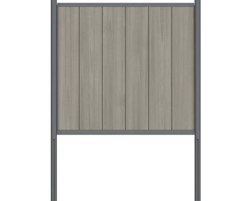 Trädgårdsstaket i trä med ram