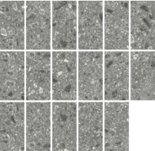 Mosaikplattor med stenmönster