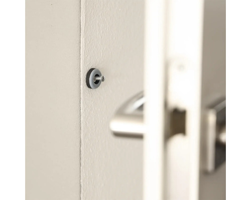 Dörrstopp för väggmontering med skruv