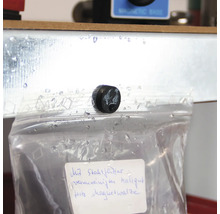 Magnetisk stängning på en transparent väska