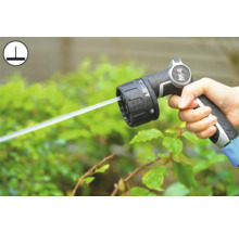 Handdusch med sprutstråle och for-q logotyp