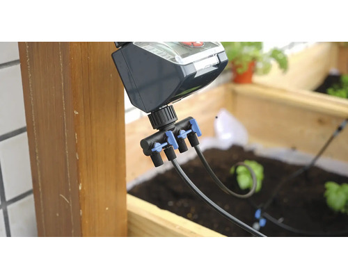 Bevattningssystem med programmerbar styrning för växter