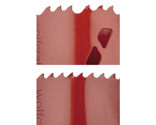 Detaljvy av en hålsåg