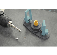 Kärnborr med borrmaskin och styrning