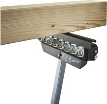 Wolfcraft rullbock med träbräda