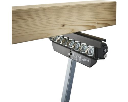 Wolfcraft rullbock med träbräda