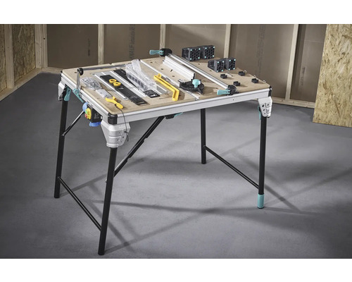 Wolfcraft Master Cut 2600 arbetsbänk med tillbehör