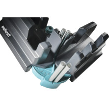 Wolfcraft smygvinkel och geringslåda av plast med metallstift för exakt inställning och sågning av geringsvinklar.