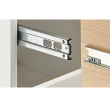 Metallskenor för lådor i möbel